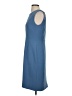 Kasper Solid Blue Casual Dress Size 4 - photo 5