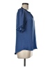 Tamara H. 100% Polyester Blue Short Sleeve Blouse Size M - photo 4
