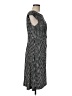 212 Collection 100% Polyester Houndstooth Black Casual Dress Size M - photo 4