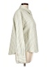 Finley Checkered-gingham Yellow Long Sleeve Blouse Size L - photo 4