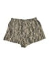 L Space 100% Linen Animal Print Gold Tan Shorts Size M - photo 1