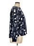 Old Navy 100% Polyester Print Blue Pullover Sweater Size XL - photo 4