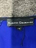 Karina Grimaldi Solid Blue Short Sleeve Blouse Size M - photo 7