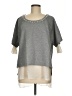 Robert Rodriguez Gray Short Sleeve Top Size M - photo 1