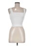 American Threads White Sleeveless Top Size M - photo 1