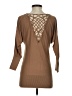 Cache Brown 3/4 Sleeve Blouse Size XS - photo 2