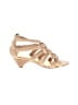 DaniBlack Gold Sandals Size 8 - photo 1
