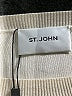 St. John Ivory Short Sleeve Top Size S - photo 7