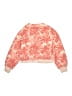 Roxy Floral Orange Sweatshirt Size 7 - 8 - photo 2