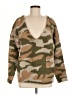 Pol Camo Brown Pullover Sweater Size M - photo 1
