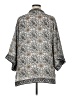 Max Studio 100% Polyester Floral Gray 3/4 Sleeve T-Shirt Size 1X - photo 2