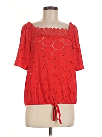Fred David Short Sleeve Blouse (view 1)
