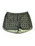 J.Crew Collection 100% Silk Print Green Shorts Size 4 - photo 1