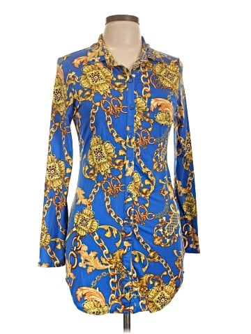 Love J Long Sleeve Blouse (view 1)