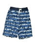 Hanna Andersson Print Blue Board Shorts Size 6 - 7 - photo 1