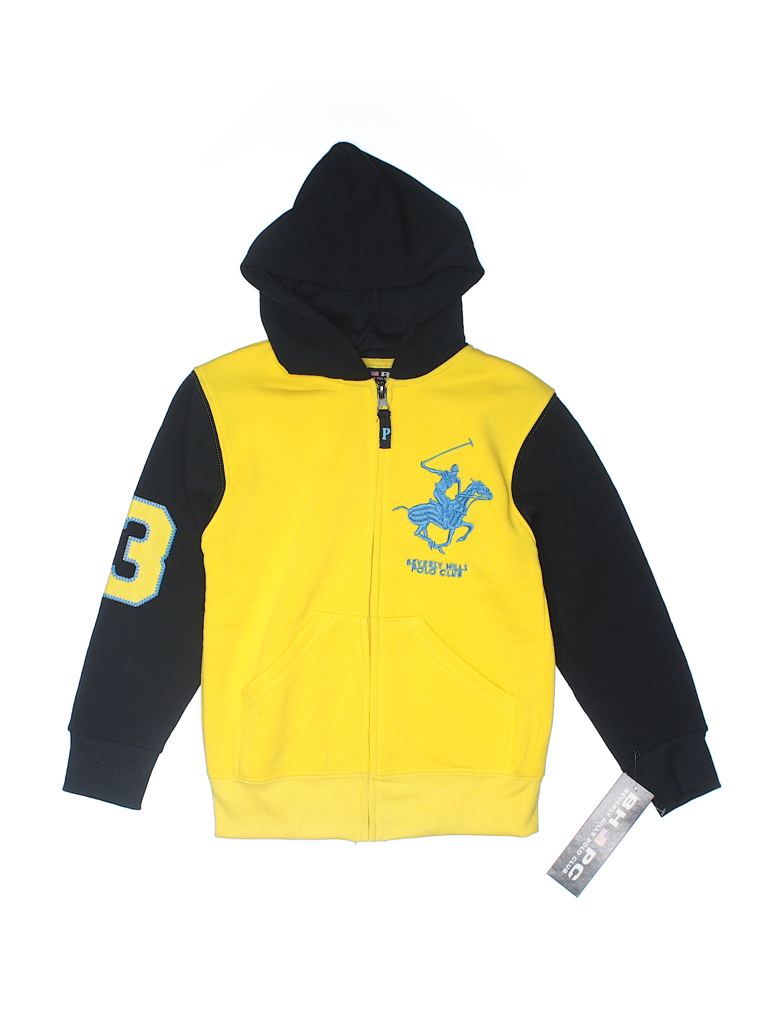 beverly hills polo club zip hoodie