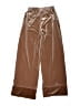 Zara Metallic Brown Casual Pants Size 11 - 12 - photo 2