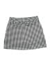 Emerald 18 Checkered-gingham Black Casual Skirt Size M - photo 1