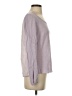 Poetry 100% Linen Purple Pullover Sweater Size 2 - photo 4
