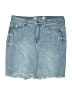 Seven7 Blue Denim Shorts Size 14 - photo 1