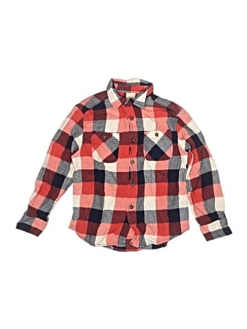 Faded Glory Long Sleeve Button-Down Shirt (view 1)
