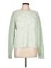 Liz Claiborne Floral Green Pullover Sweater Size L (petite) - photo 1