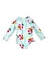 Deux Par Deux Teal Rash Guard Size 18-24 mo - photo 2