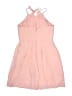Azazie 100% Polyester Solid Pink Dress Size 6 - photo 2
