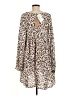 Umgee 100% Polyester Tan Casual Dress Size M - photo 2