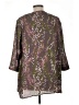 Chelsea Studio 100% Polyester Brown 3/4 Sleeve Blouse Size L - photo 2