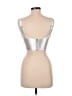 Beginning Boutique Silver Sleeveless Top Size 6 - photo 2
