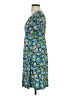 Lush Floral Blue Casual Dress Size XXS (estimated) - photo 5