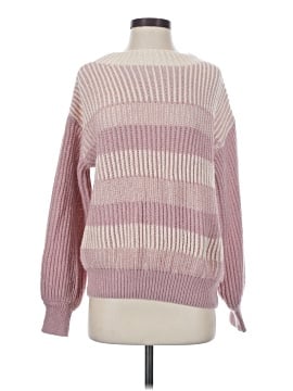 Line & Dot Pullover Sweater
