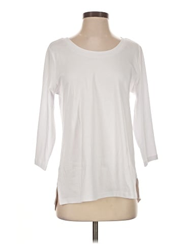 Isaac Mizrahi LIVE! 3/4 Sleeve T-Shirt (view 1)