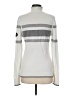 NILS Graphic Solid Silver Long Sleeve Turtleneck Size M - photo 2
