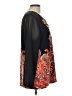 JM Collection Black 3/4 Sleeve Blouse Size L - photo 4