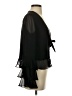 Tularosa 100% Polyester Black 3/4 Sleeve Blouse Size XS - photo 4