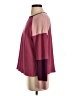 Hayden Color Block Burgundy Pink Pullover Sweater Size S - photo 5