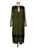 Topshop 100% Polyester Green Casual Dress Size 4 - photo 1