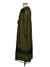 Topshop 100% Polyester Green Casual Dress Size 4 - photo 5