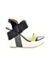 Matty's Color Block Gray Wedges Size 11 - photo 1