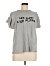 Mango Gray Short Sleeve T-Shirt Size M - photo 1