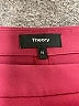Theory Solid Burgundy Purple Shorts Size 10 - photo 3