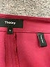 Theory Solid Burgundy Purple Shorts Size 10 - photo 4