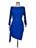 Cache 100% Rayon Blue Cocktail Dress Size S - photo 1
