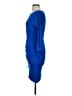 Cache 100% Rayon Blue Cocktail Dress Size S - photo 5