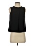 Club Monaco 100% Polyester Black Sleeveless Blouse Size XS - photo 1