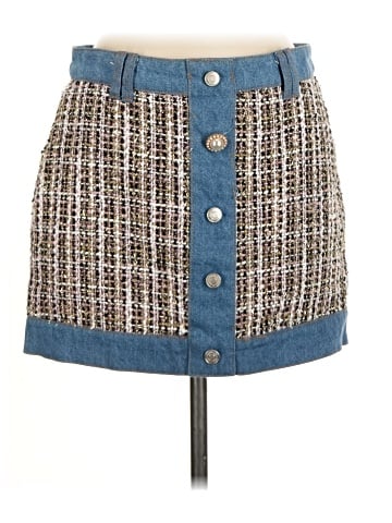 Signature 8 Denim Skirt (view 1)