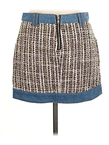 Signature 8 Denim Skirt (view 2)