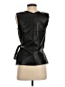 Iris & Ink 100% Leather Black Vest Size 2 - photo 2